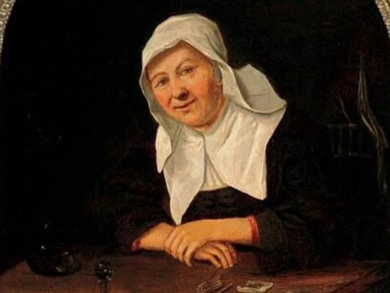 1621-Anthonie Hals - Donna alla finestra